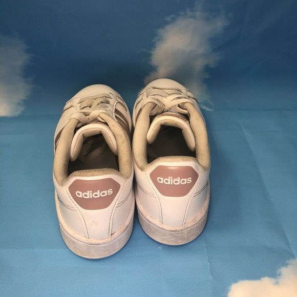 ADIDAS Cloudfoam Advantage White Leather - Picture 3 of 8